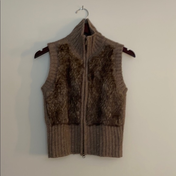 Cabi Cozy Alpaca Wool Blend Vest Jacket XS - Picture 2 of 4